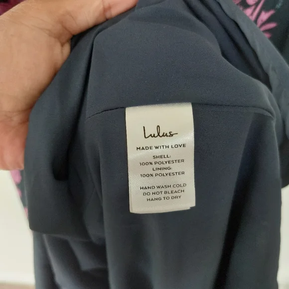 Lulus Love and Blooms Floral Print Off-the-Shoulder Maxi Dress Size Small - Picture 7 of 8